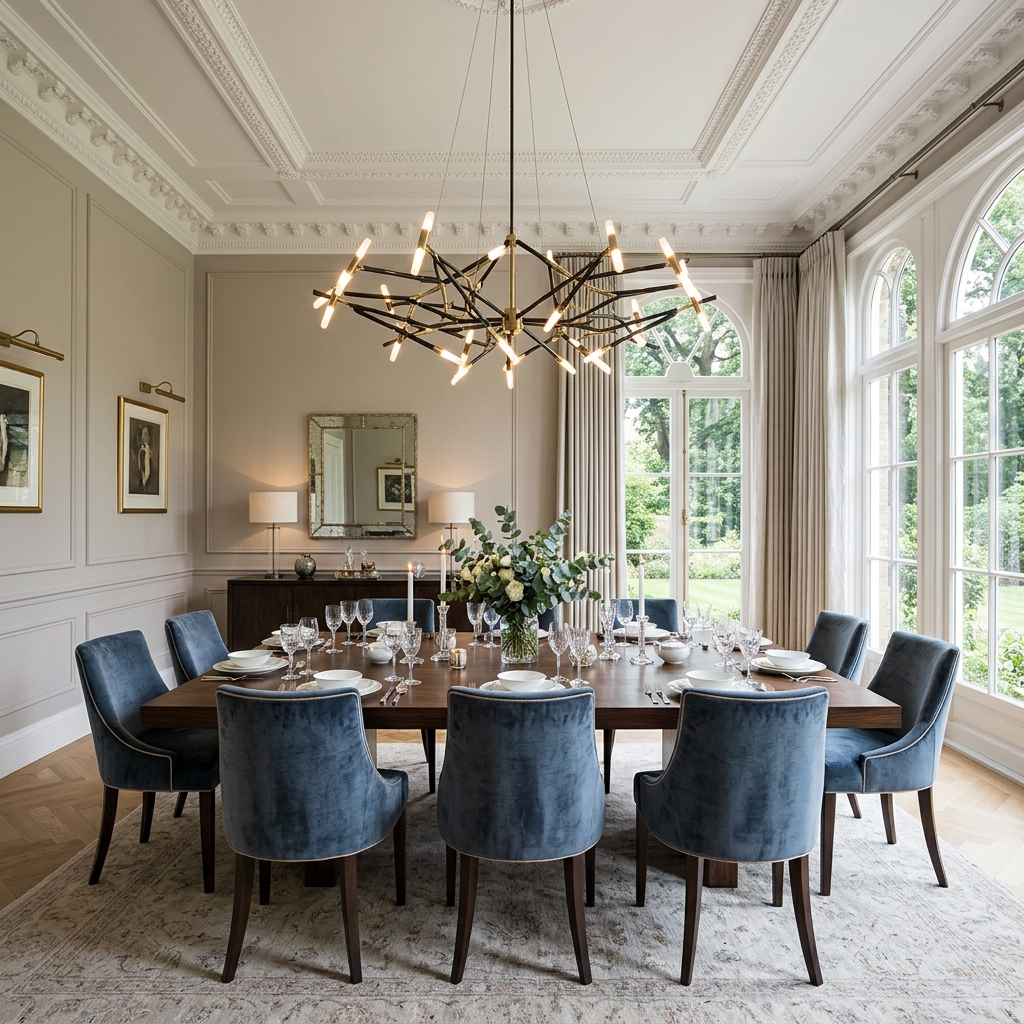 Modern-classic dining room